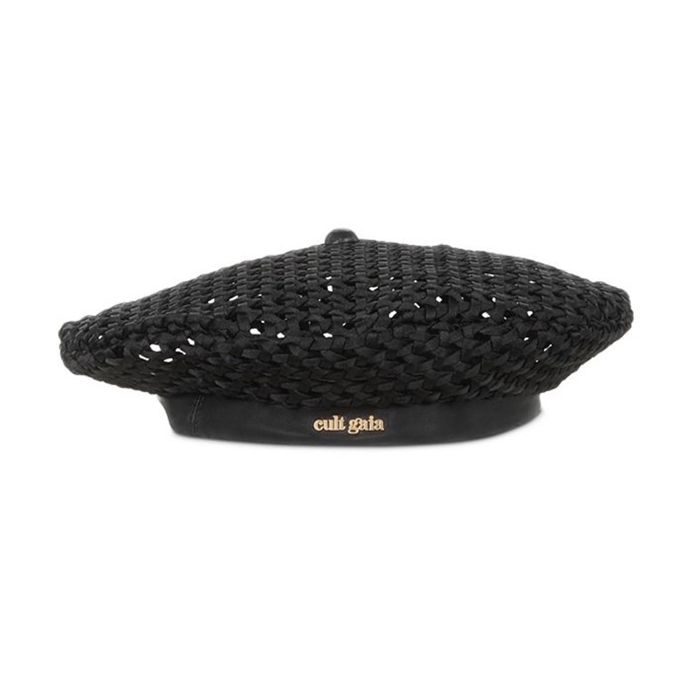 Cult Gaia Dondi Woven Beret